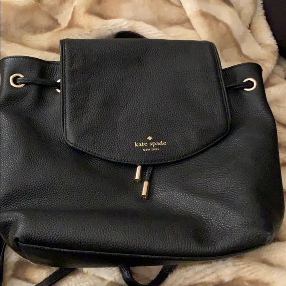 Kate spade leather backpack